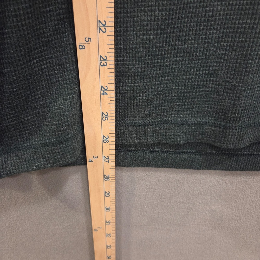 Old Navy Long Sleeve Waffle Knit Thermal T Shirt Mens Size M Gray Baselayer Y2K‎ - Picture 10 of 10